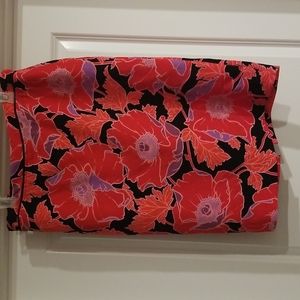 Who What Wear Floral Pencil Skirt